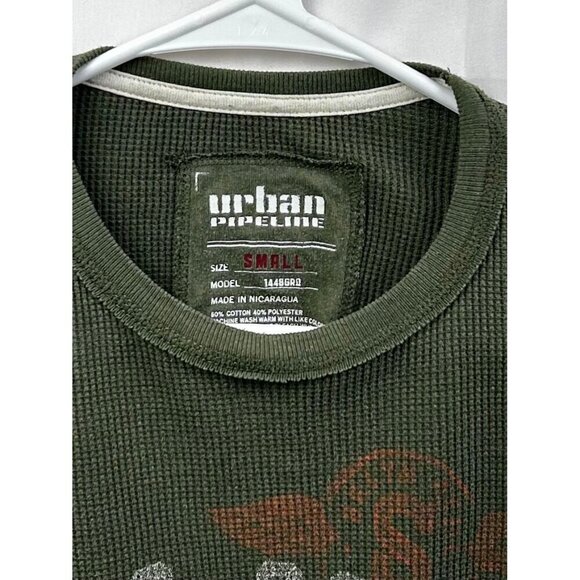 Bundle Of 2 Thermal Henley Waffle Knit Long Sleeves By Goodfellow & Co & Urban S - Picture 3 of 5